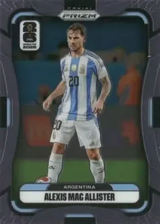 2026 Panini Prizm FIFA World Cup #15 - Alexis Mac Allister - Argentina