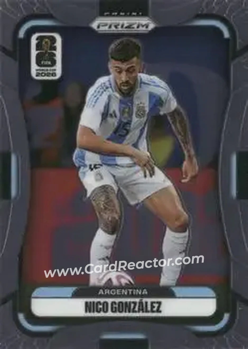 2026 Panini Prizm FIFA World Cup #16 - Nico Gonzalez - Argentina - Front