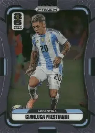 2026 Panini Prizm FIFA World Cup #17 - Gianluca Prestianni - Argentina