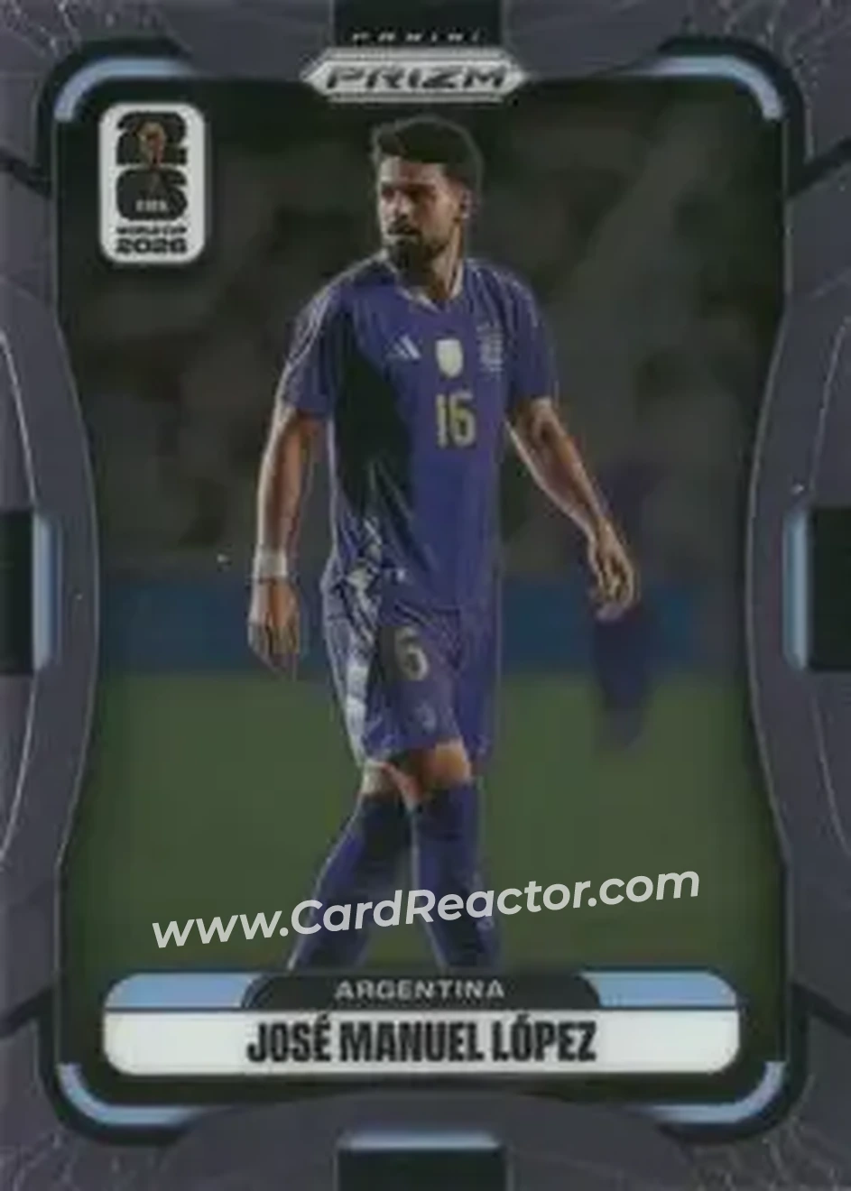 2026 Panini Prizm FIFA World Cup #19 - Jose Manuel Lopez - Argentina - Front