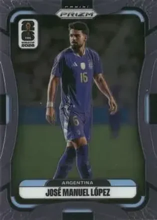 2026 Panini Prizm FIFA World Cup #19 - Jose Manuel Lopez - Argentina