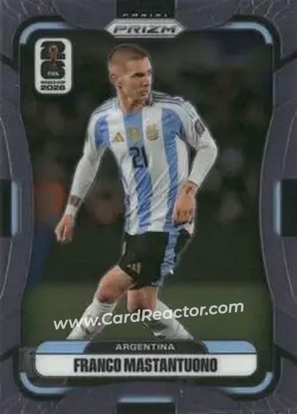 2026 Panini Prizm FIFA World Cup #20 - Franco Mastantuono - Argentina - Front