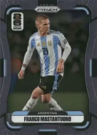 2026 Panini Prizm FIFA World Cup #20 - Franco Mastantuono - Argentina