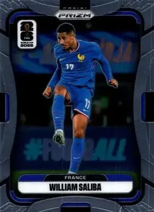 2026 Panini Prizm FIFA World Cup #22 - William Saliba - France
