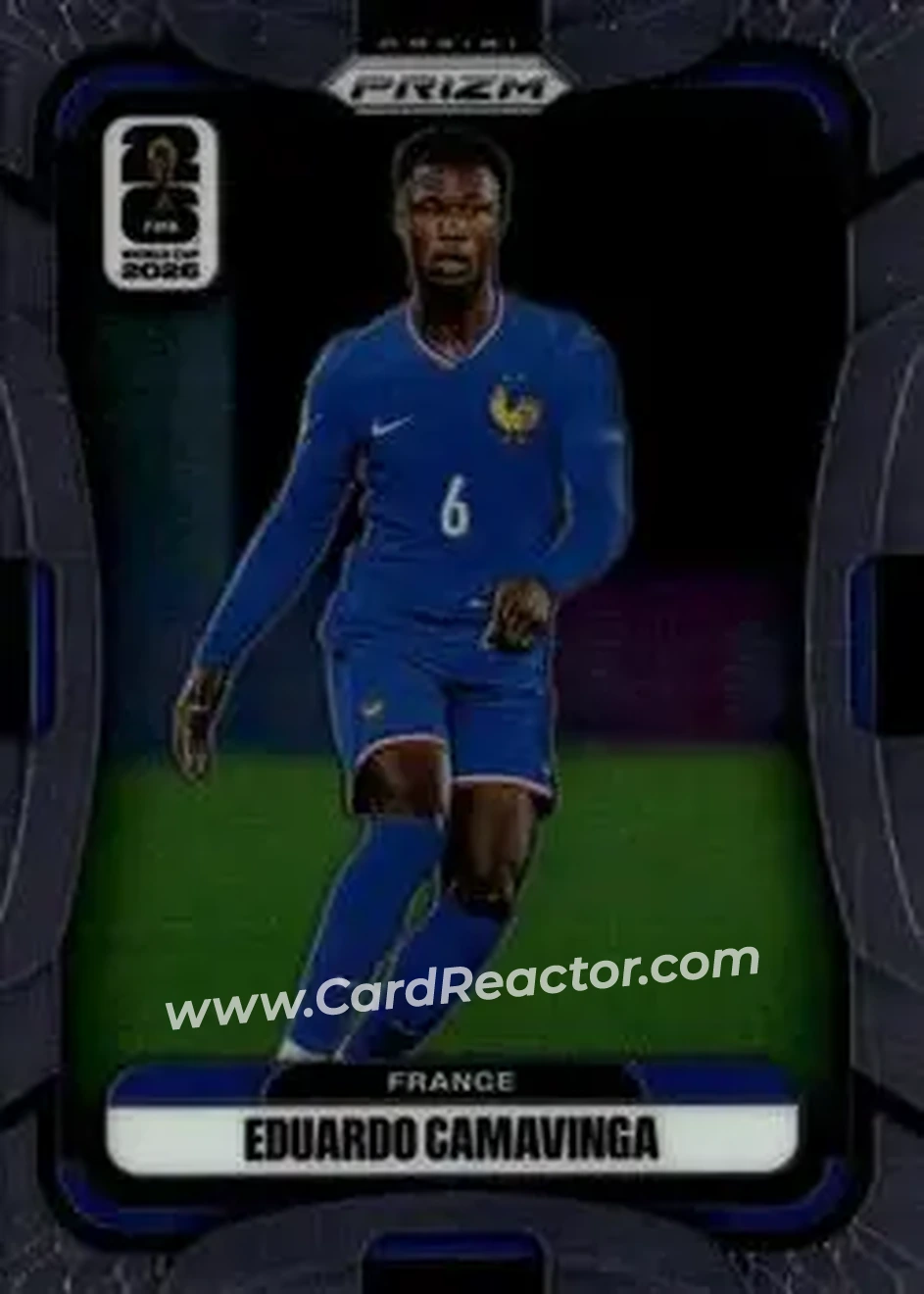 2026 Panini Prizm FIFA World Cup #23 - Eduardo Camavinga - France - Front