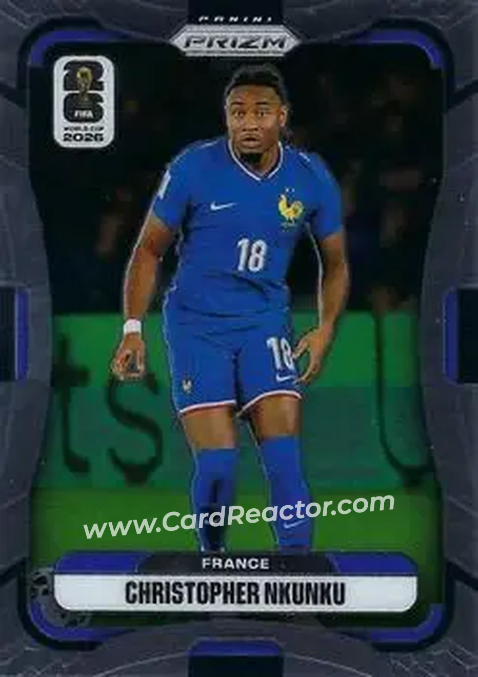 2026 Panini Prizm FIFA World Cup #25 - Christopher Nkunku - France - Front