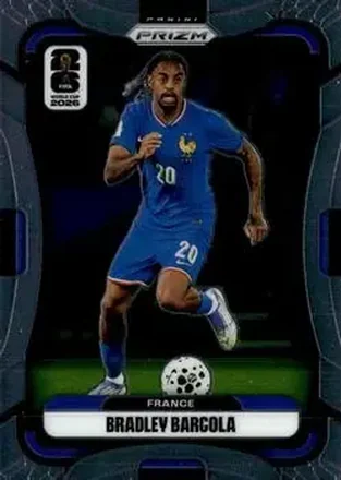 2026 Panini Prizm FIFA World Cup #28 - Bradley Barcola - France
