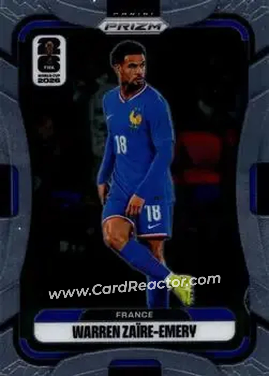 2026 Panini Prizm FIFA World Cup #33 - Warren Zaire-Emery - France - Front