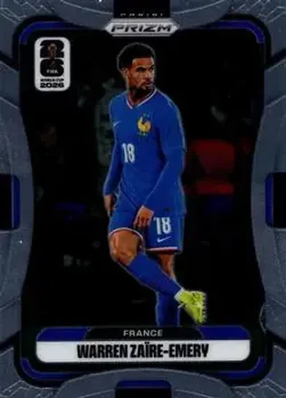 2026 Panini Prizm FIFA World Cup #33 - Warren Zaire-Emery - France