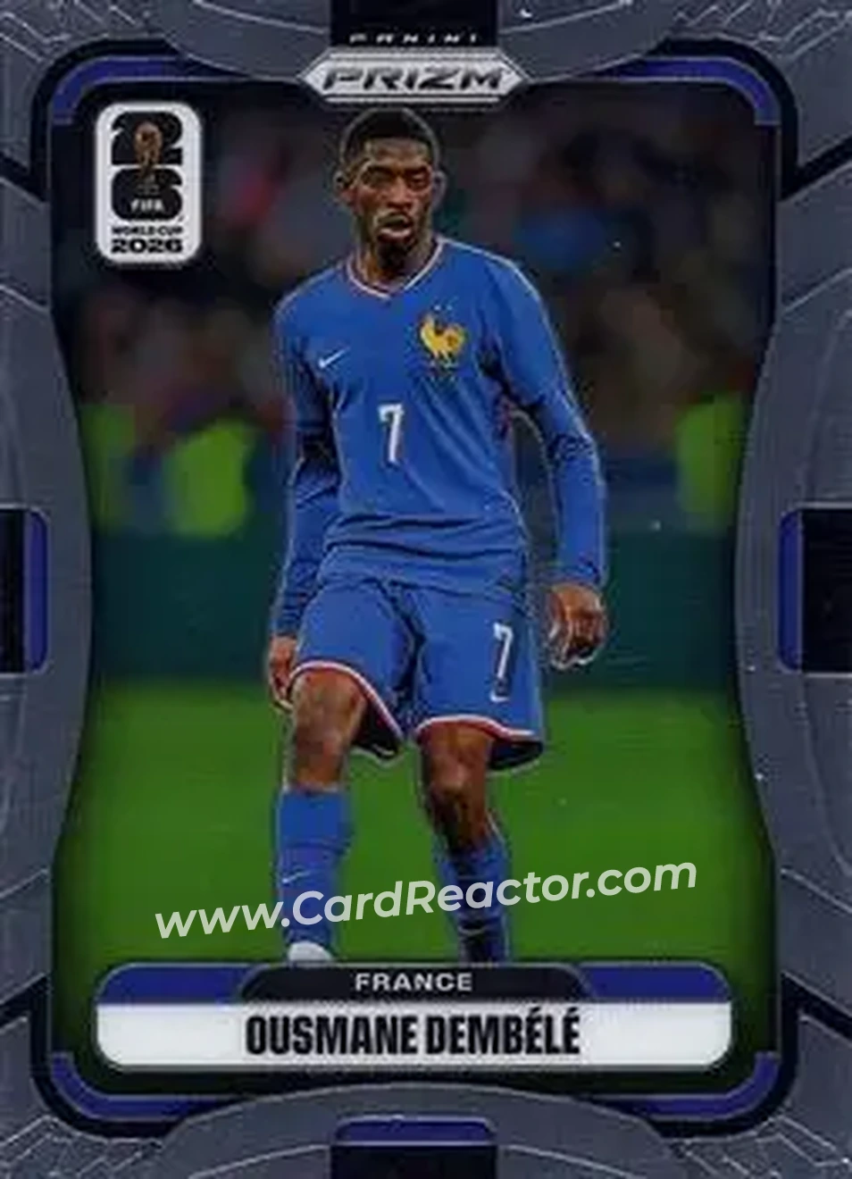 2026 Panini Prizm FIFA World Cup #37 - Ousmane Dembele - France - Front