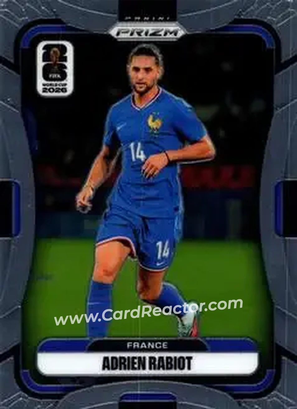 2026 Panini Prizm FIFA World Cup #38 - Adrien Rabiot - France - Front