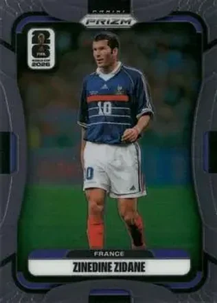 2026 Panini Prizm FIFA World Cup #42 - Zinedine Zidane - France