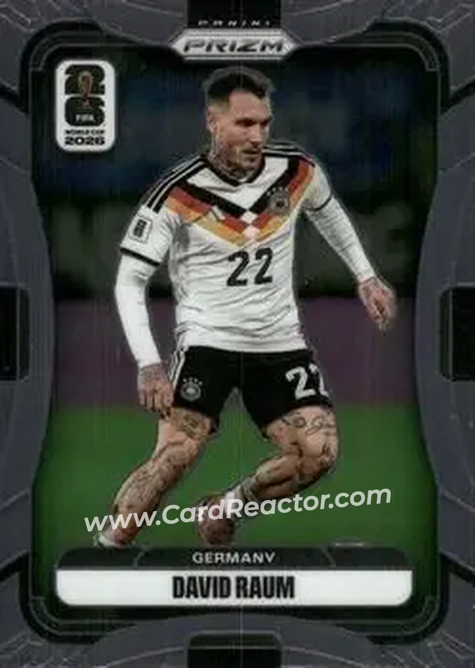2026 Panini Prizm FIFA World Cup #52 - David Raum - Germany - Front