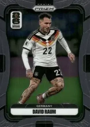 2026 Panini Prizm FIFA World Cup #52 - David Raum - Germany