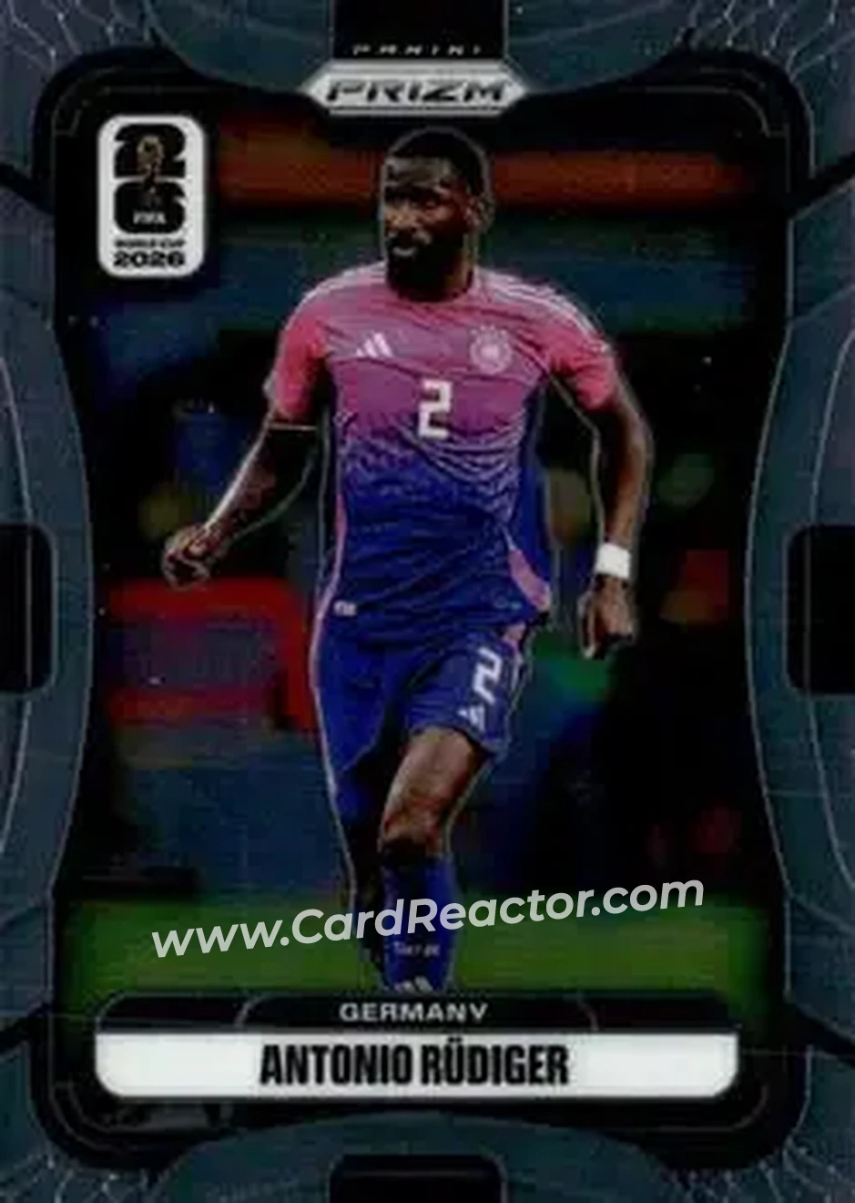 2026 Panini Prizm FIFA World Cup #61 - Antonio Rudiger - Germany - Front