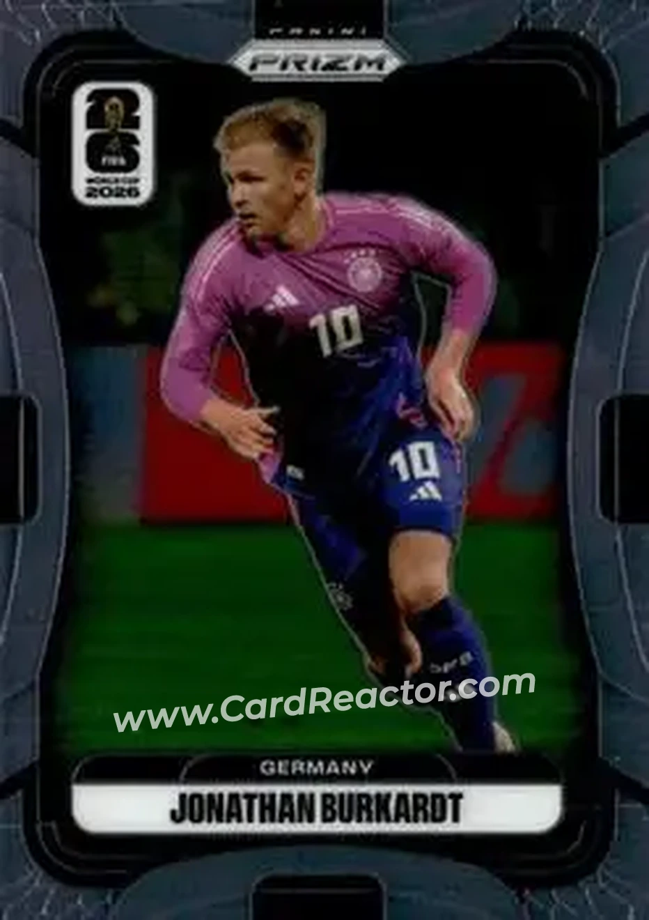 2026 Panini Prizm FIFA World Cup #62 - Jonathan Burkardt - Germany - Front