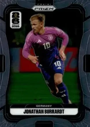2026 Panini Prizm FIFA World Cup #62 - Jonathan Burkardt - Germany