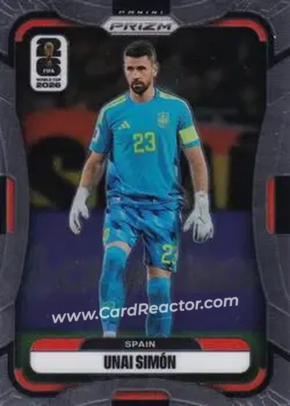 2026 Panini Prizm FIFA World Cup #64 - Unai Simon - Spain - Front