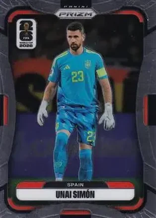 2026 Panini Prizm FIFA World Cup #64 - Unai Simon - Spain