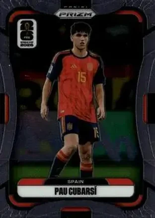 2026 Panini Prizm FIFA World Cup #65 - Pau Cubarsi - Spain