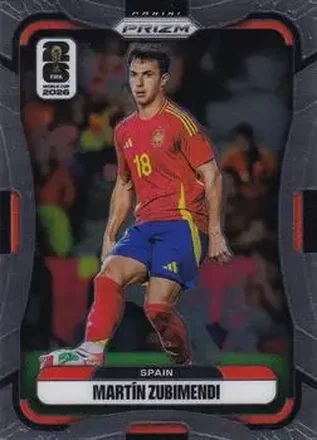 2026 Panini Prizm FIFA World Cup #66 - Martin Zubimendi - Spain