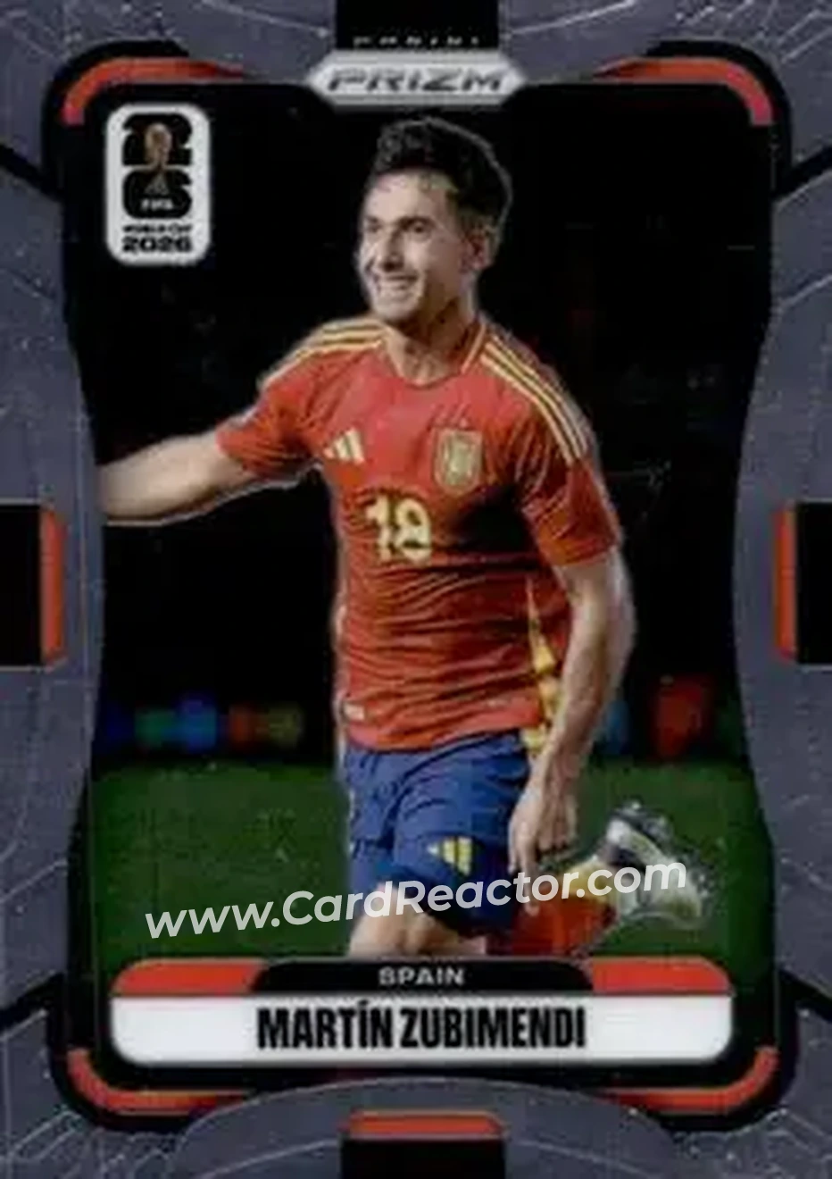 2026 Panini Prizm FIFA World Cup #66 - Martin Zubimendi - Spain - Front