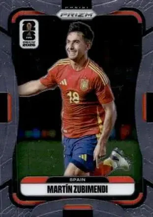 2026 Panini Prizm FIFA World Cup #66 - Martin Zubimendi - Spain
