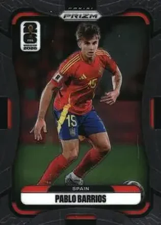 2026 Panini Prizm FIFA World Cup #67 - Pablo Barrios - Spain