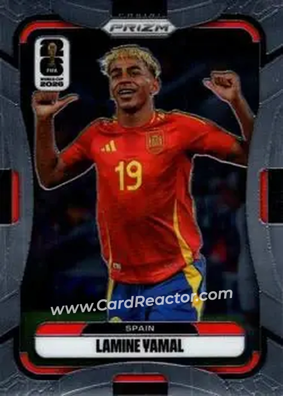 2026 Panini Prizm FIFA World Cup #70 - Lamine Yamal - Spain - Front