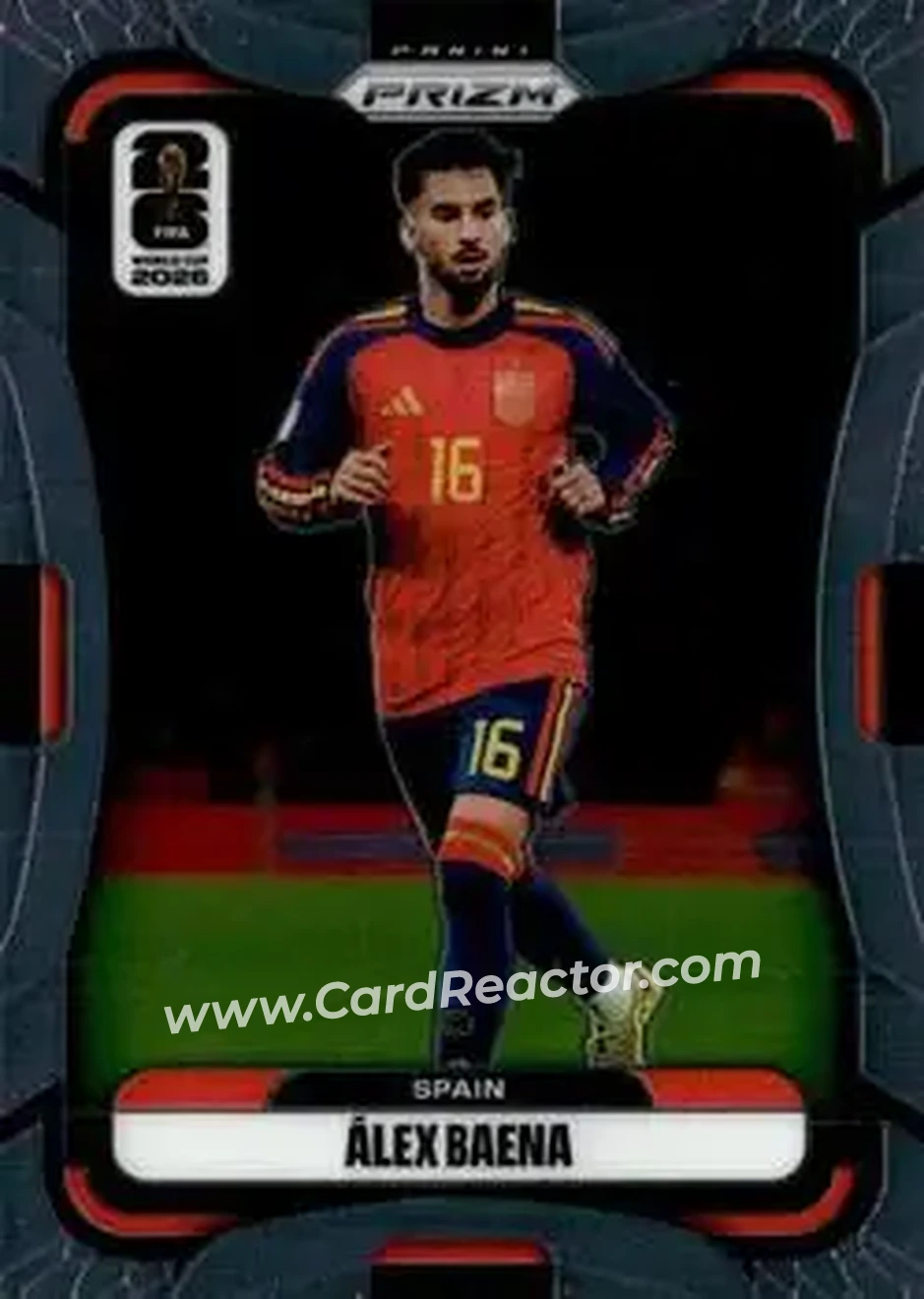 2026 Panini Prizm FIFA World Cup #72 - Alex Baena - Spain - Front