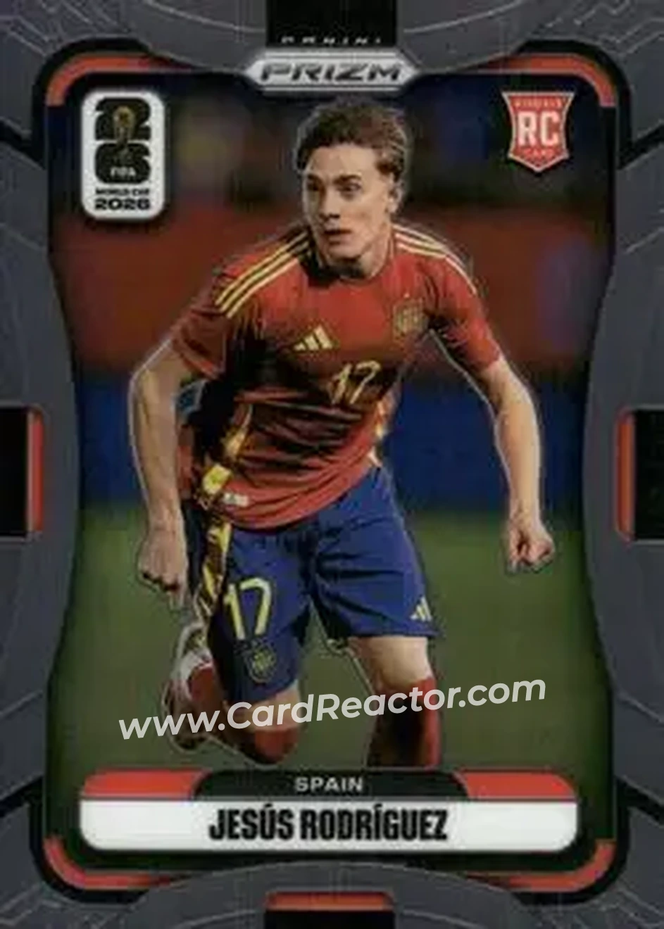 2026 Panini Prizm FIFA World Cup #73 - Jesus Rodriguez - Spain - Front