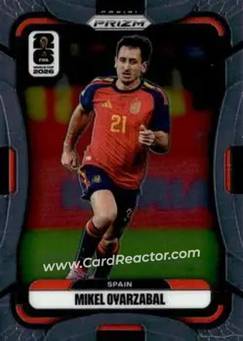 2026 Panini Prizm FIFA World Cup #75 - Mikel Oyarzabal - Spain - Front