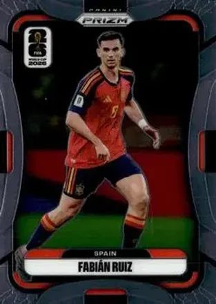 2026 Panini Prizm FIFA World Cup #77 - Fabian Ruiz - Spain