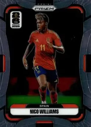 2026 Panini Prizm FIFA World Cup #78 - Nico Williams - Spain