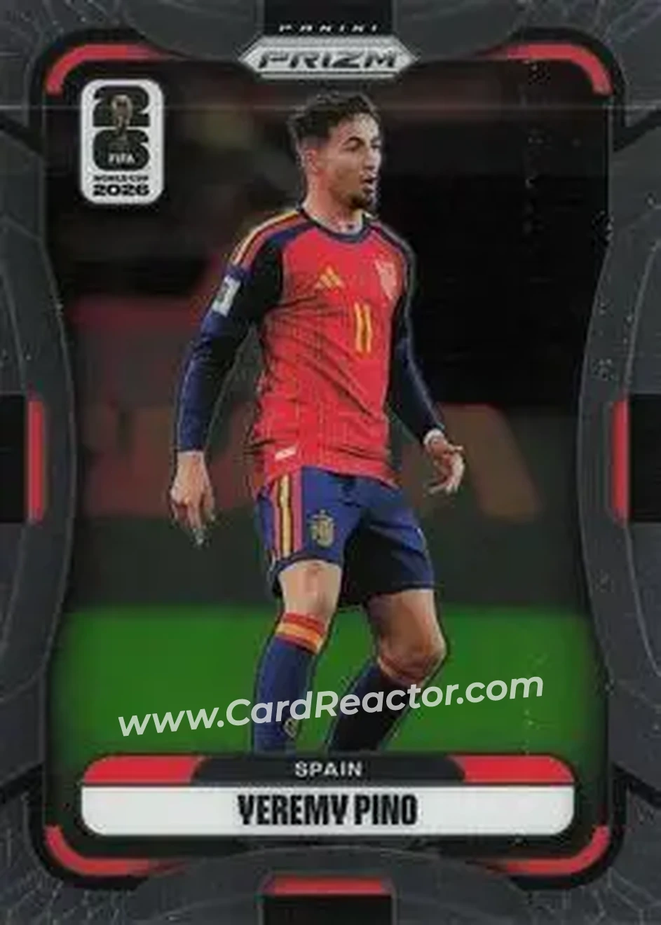 2026 Panini Prizm FIFA World Cup #79 - Yeremy Pino - Spain - Front