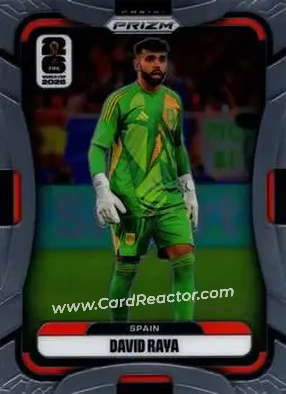 2026 Panini Prizm FIFA World Cup #83 - David Raya - Spain - Front