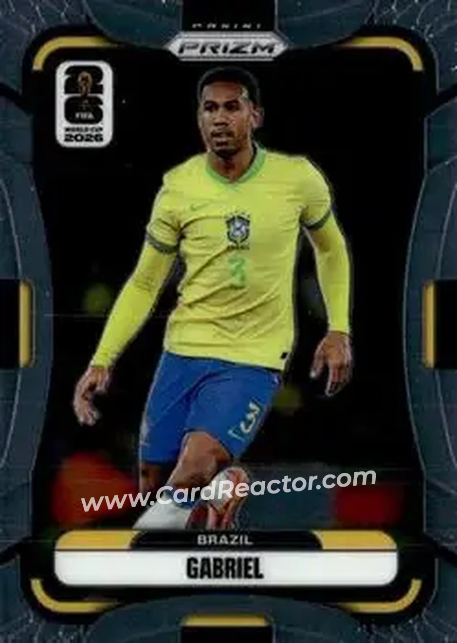 2026 Panini Prizm FIFA World Cup #86 - Gabriel - Brazil - Front