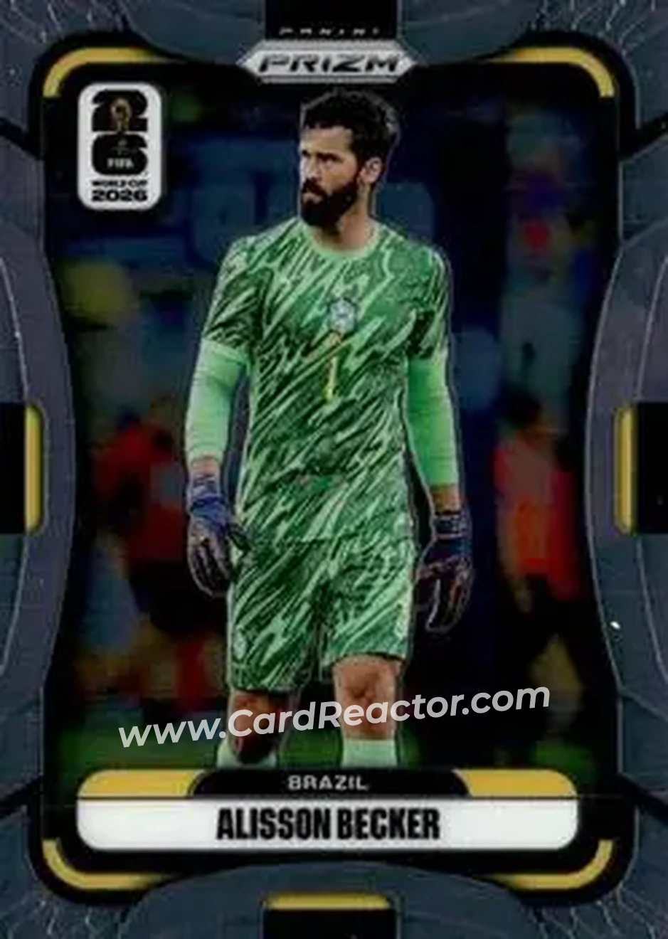 2026 Panini Prizm FIFA World Cup #89 - Alisson Becker - Brazil - Front