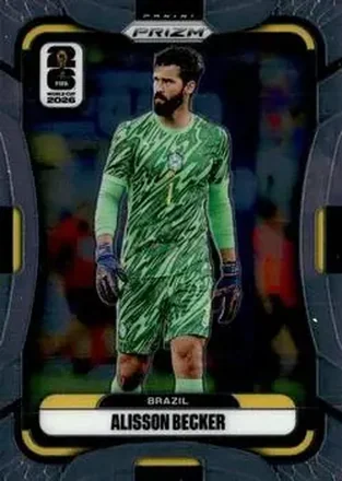 2026 Panini Prizm FIFA World Cup #89 - Alisson Becker - Brazil