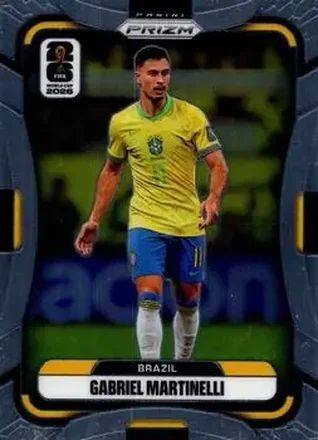 2026 Panini Prizm FIFA World Cup #91 - Gabriel Martinelli - Brazil