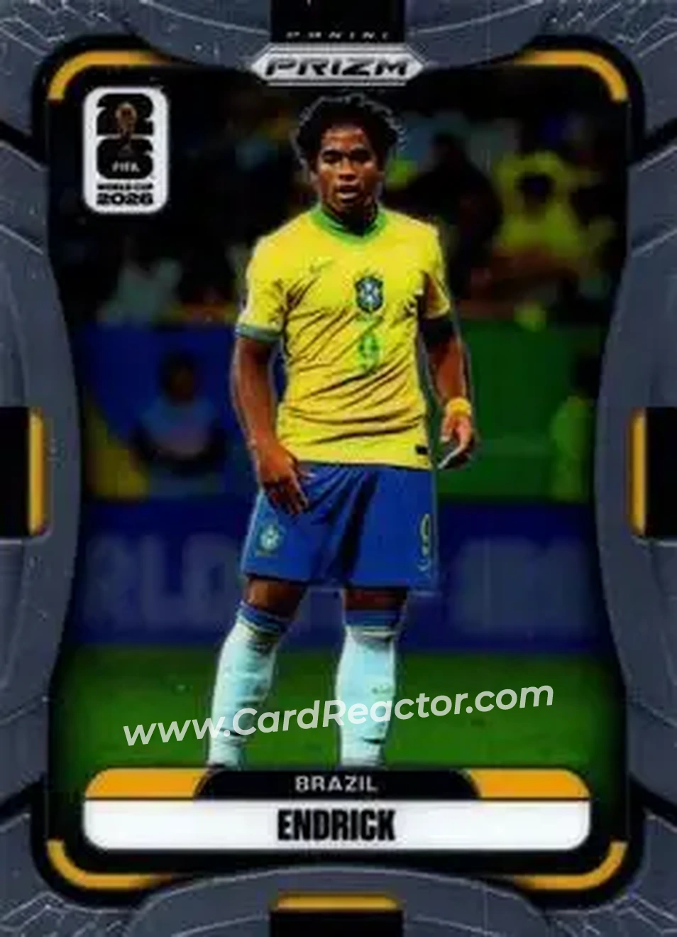 2026 Panini Prizm FIFA World Cup #92 - Endrick - Brazil - Front