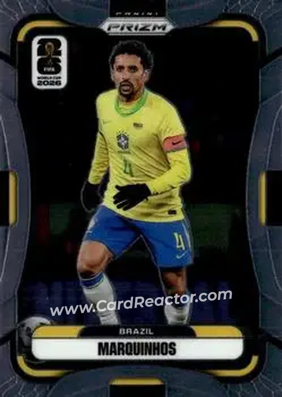 2026 Panini Prizm FIFA World Cup #93 - Marquinhos - Brazil - Front