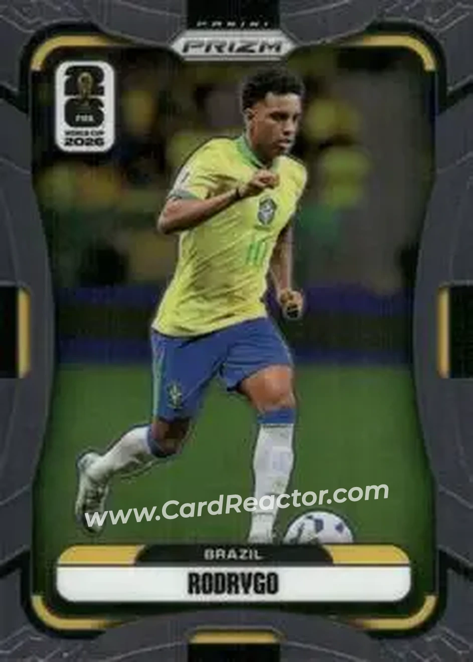 2026 Panini Prizm FIFA World Cup #94 - Rodrygo - Brazil - Front
