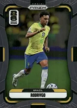 2026 Panini Prizm FIFA World Cup #94 - Rodrygo - Brazil