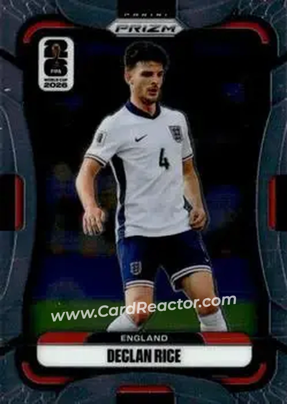 2026 Panini Prizm FIFA World Cup #98 - Declan Rice - England - Front
