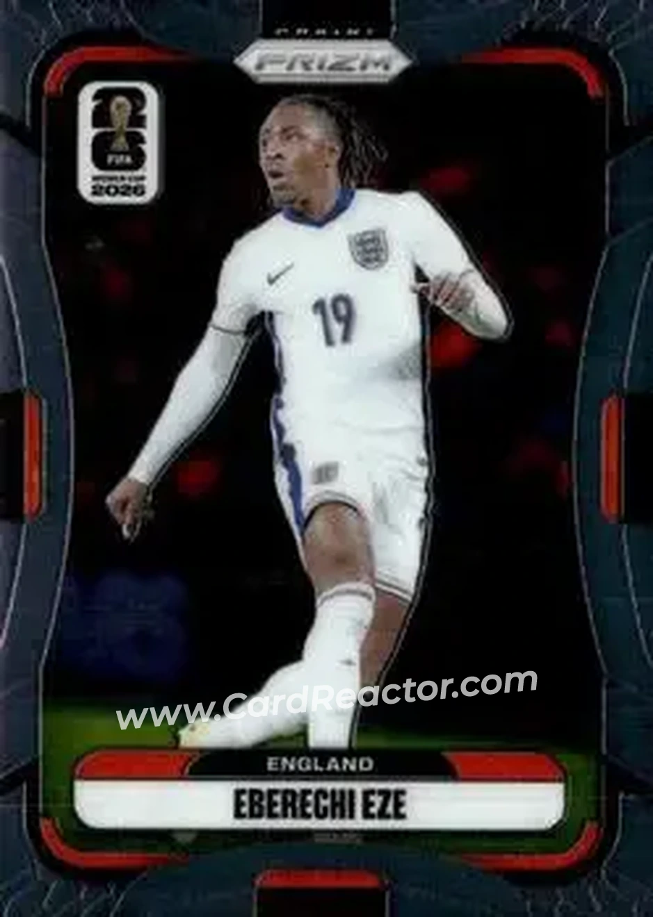 2026 Panini Prizm FIFA World Cup #102 - Eberechi Eze - England - Front