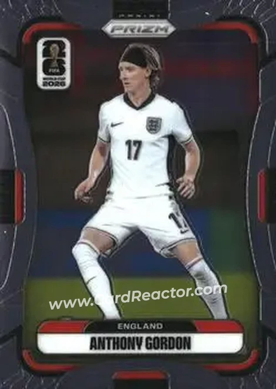 2026 Panini Prizm FIFA World Cup #105 - Anthony Gordon - England - Front