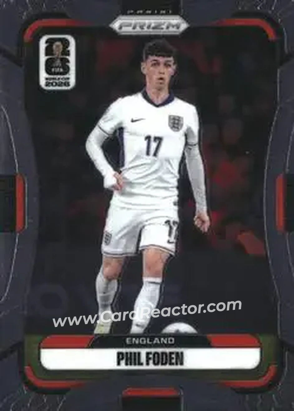 2026 Panini Prizm FIFA World Cup #107 - Phil Foden - England - Front