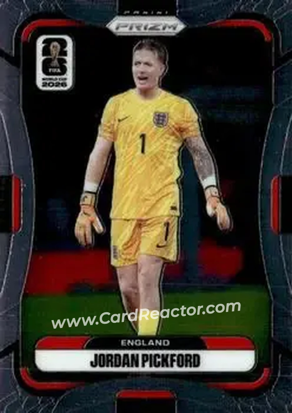 2026 Panini Prizm FIFA World Cup #111 - Jordan Pickford - England - Front