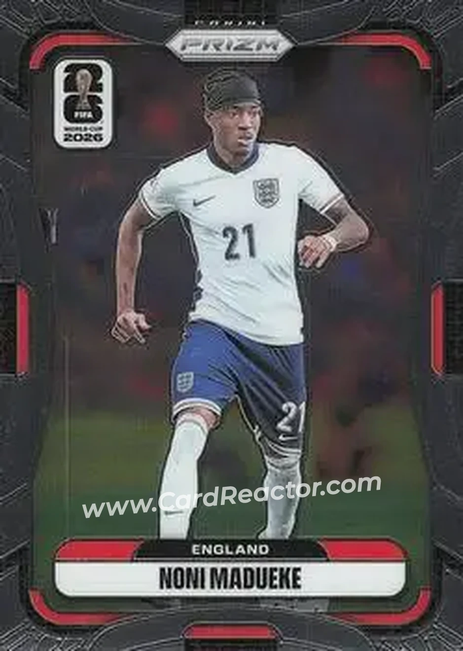 2026 Panini Prizm FIFA World Cup #115 - Noni Madueke - England - Front